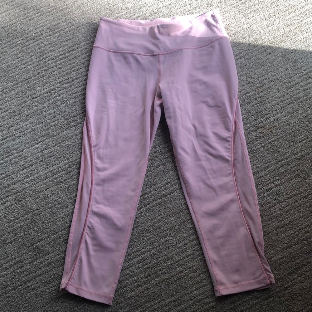 Pink Victoria’s Secret Sport Capris Leggings